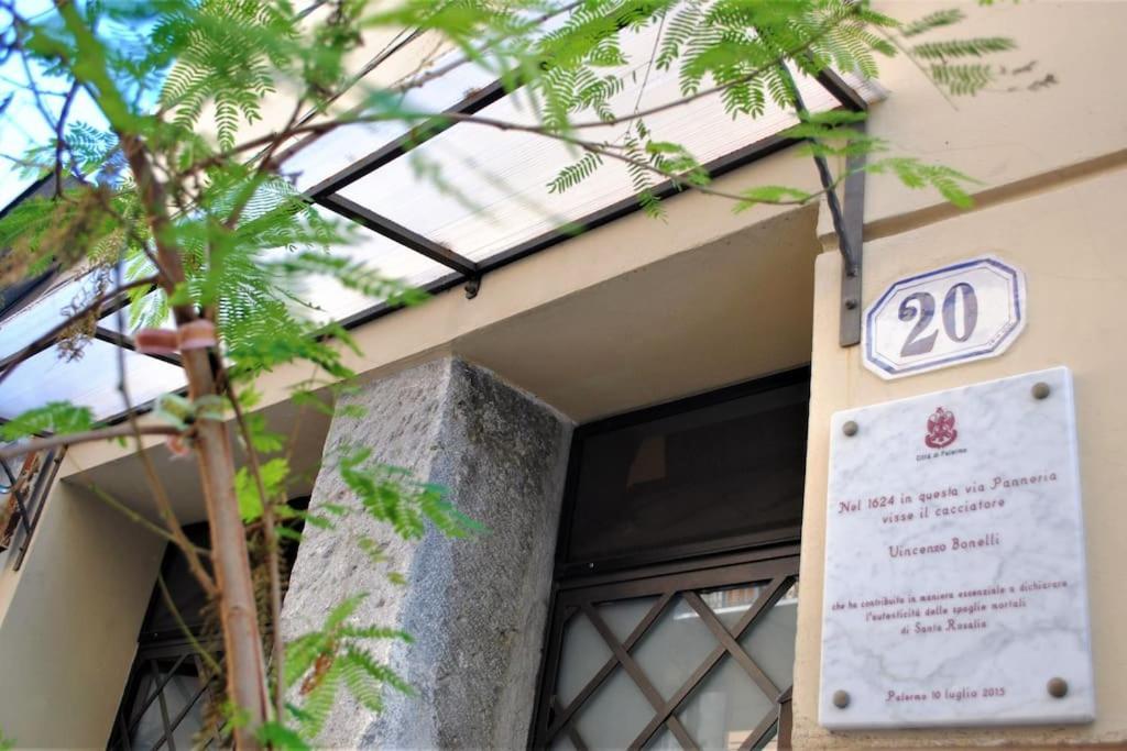 La Casa Del Cacciatore - Alloggio Con Terrazzo Daire Palermo Dış mekan fotoğraf