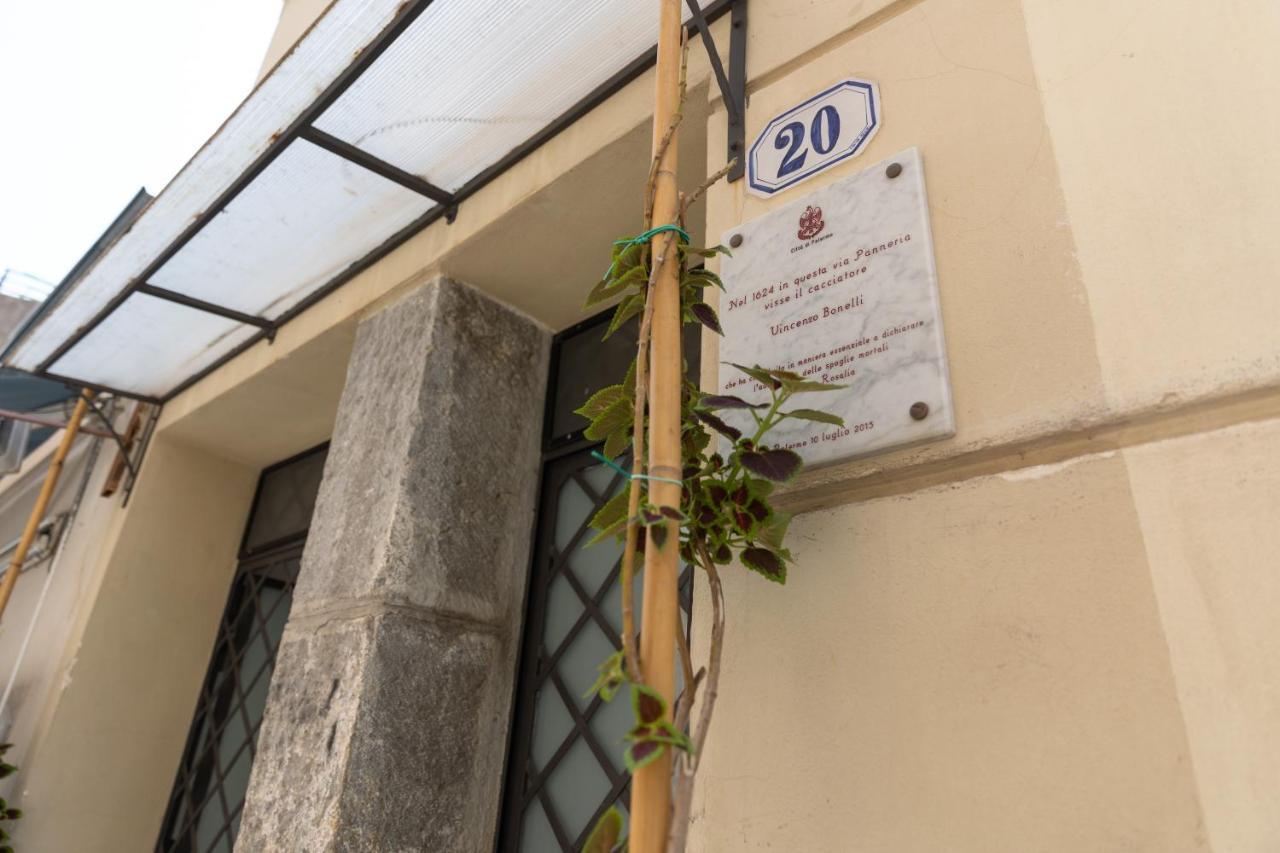 La Casa Del Cacciatore - Alloggio Con Terrazzo Daire Palermo Dış mekan fotoğraf