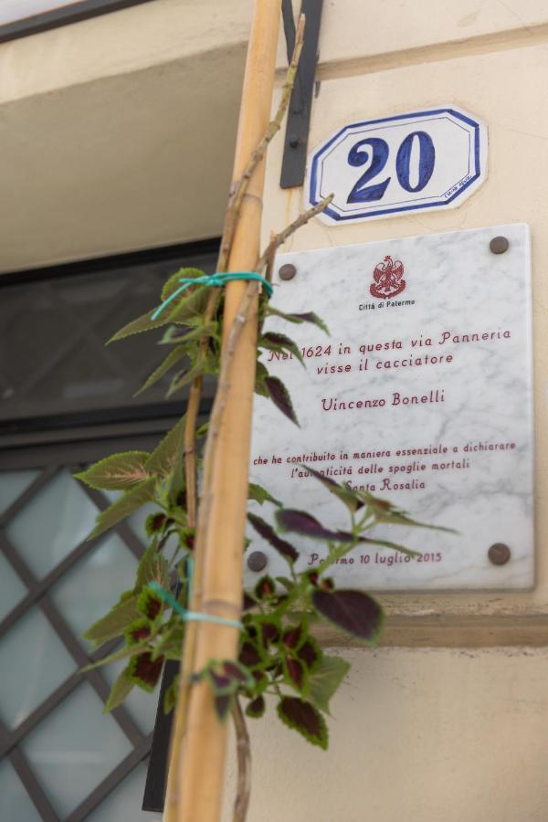 La Casa Del Cacciatore - Alloggio Con Terrazzo Daire Palermo Dış mekan fotoğraf